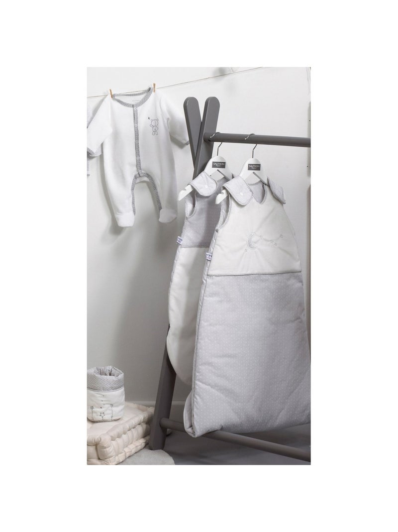 Sacco nanna per bambini in cotone - SAUTHON Grigio bianco - Kiabi