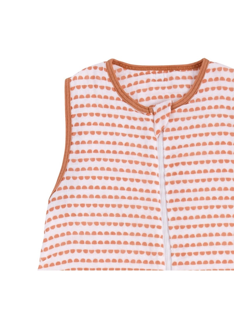 Sacco nanna per neonati in cotone - SAUTHON Bianco Arancio - Kiabi