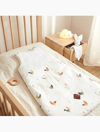 Sacco nanna per neonato in mussola di cotone tog 2 | sevira kids | sevira kids
