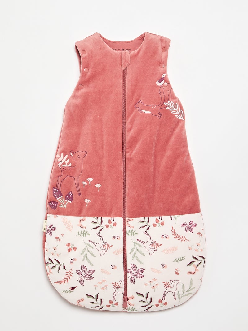 Sacco nanna \'Petit Béguin\' con maniche rimovibili Rosa - Kiabi