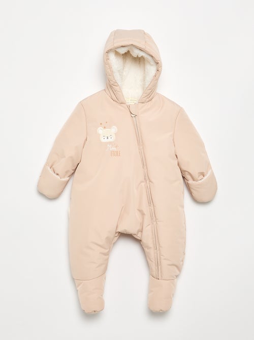 Sacco nanna 'Petit Béguin' con piedini, guanti e cappuccio - Kiabi