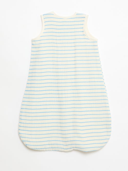 Sacco nanna senza maniche animato in garza di cotone TOG 1 - Kiabi