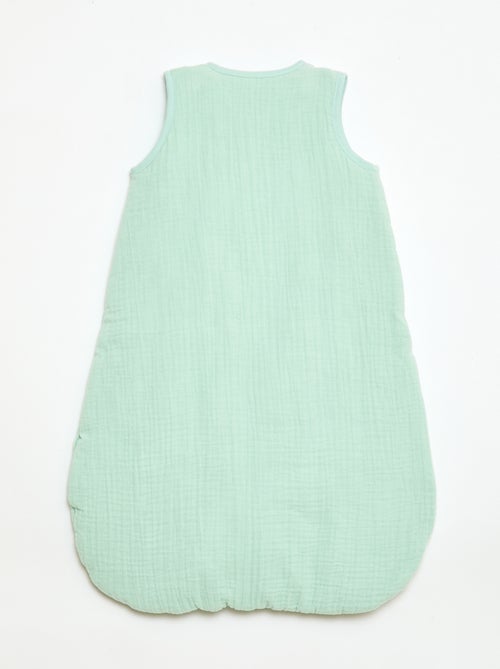 Sacco nanna senza maniche con zip in cotone - Kiabi