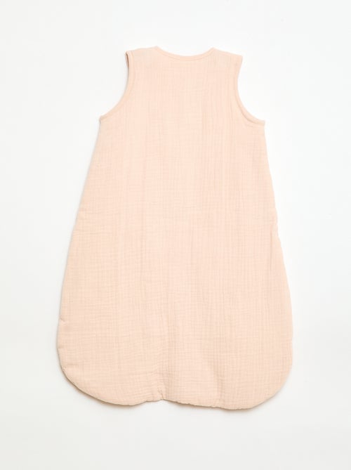 Sacco nanna senza maniche con zip in cotone - Kiabi