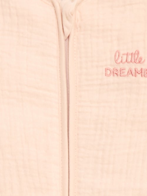 Sacco nanna senza maniche con zip in cotone - Kiabi