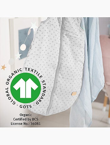 Sacco nanna senza maniche in cotone bio "Roba Lil Planet