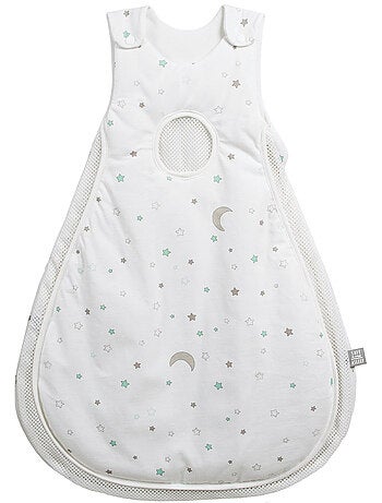Sacco nanna senza maniche in cotone con motivo "Sternenzauber" "Roba safe asleep®