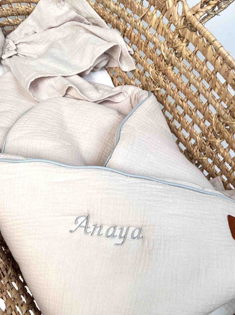 Sacco per fasce in garza di cotone, jeanne | sevira kids | sevira kids Beige - Kiabi