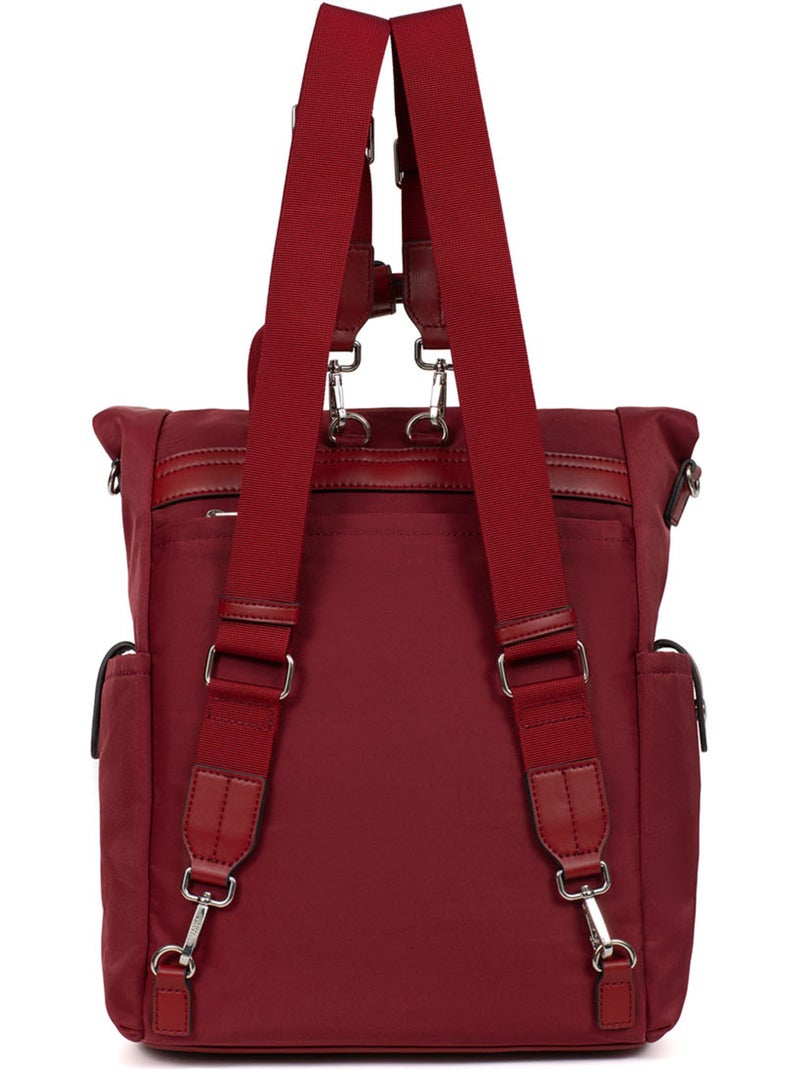 Sacco trasformabile - a4 yona hexagona Rosso carminio - Kiabi
