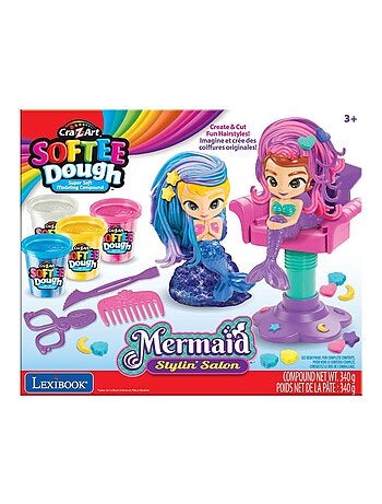 Salone di bellezza per sirene scintillanti di Softee Dough