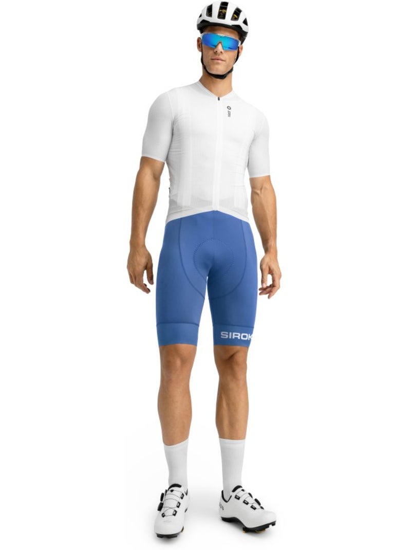 Salopette ciclismo a gamba corta uomo ciclismo uomo bx umbrail Blu marino - Kiabi