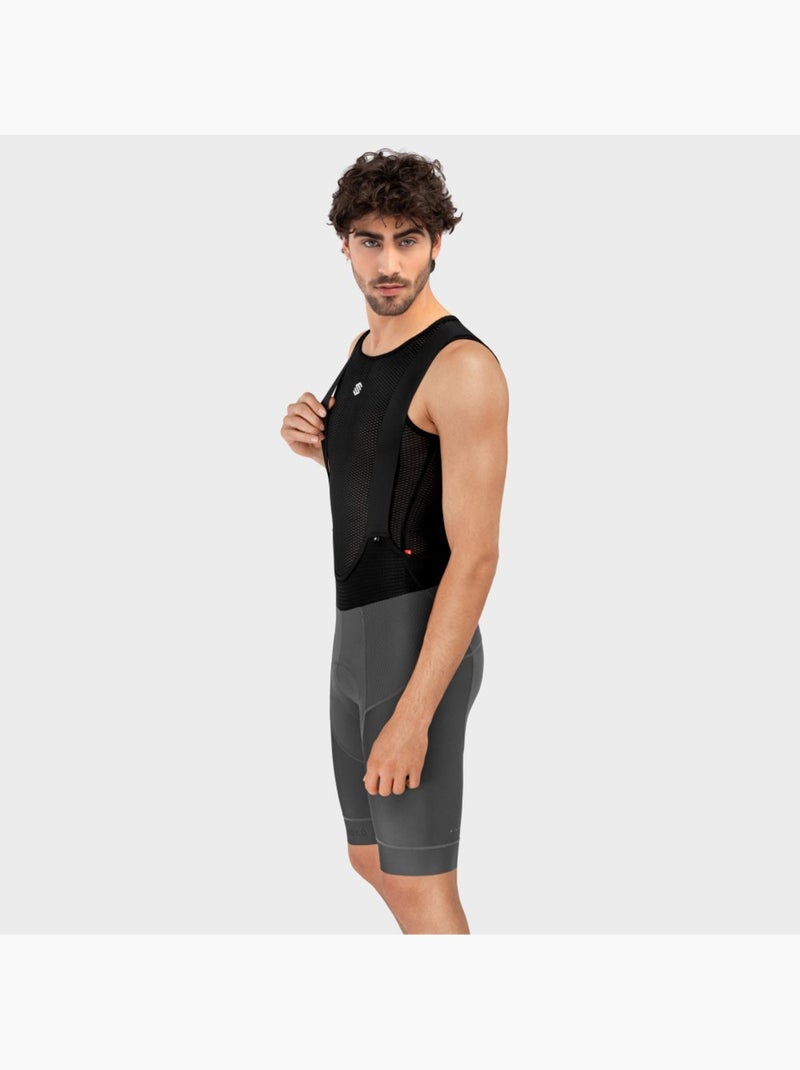 Salopette ciclismo a gamba corta uomo ciclismo uomo srx maxim Bianco Grigio - Kiabi