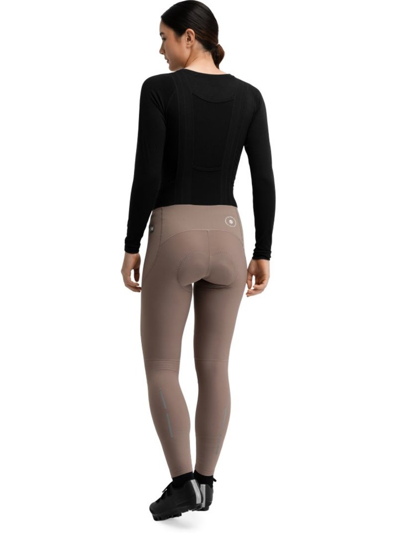 Salopette ciclismo a gamba lunga donna ciclismo donna bx-w pantaleon Marrone - Kiabi