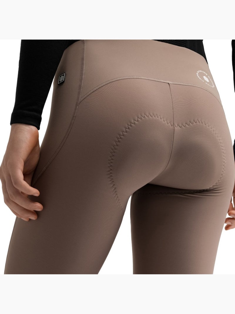 Salopette ciclismo a gamba lunga donna ciclismo donna bx-w pantaleon Marrone - Kiabi