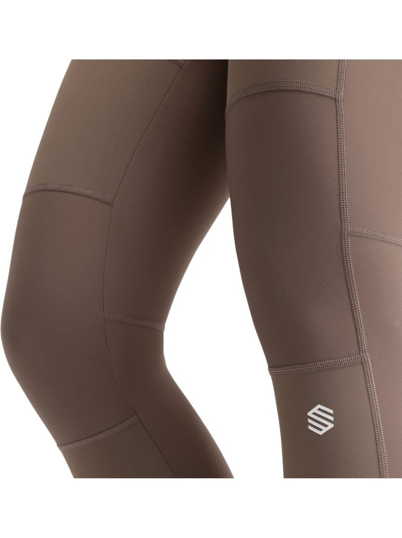 Salopette ciclismo a gamba lunga donna ciclismo donna bx-w pantaleon Marrone - Kiabi