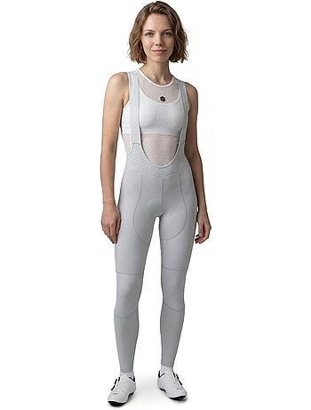 Salopette ciclismo a gamba lunga donna ciclismo donna srx premier-w gray