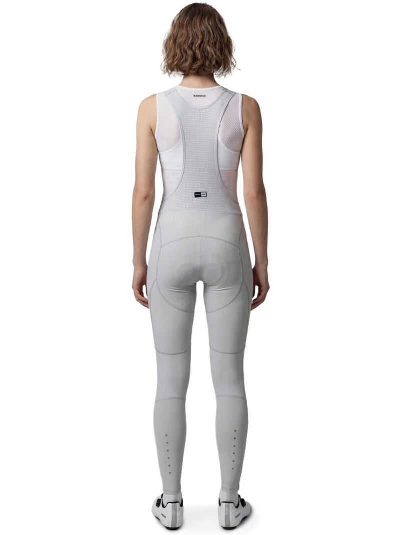 Salopette ciclismo a gamba lunga donna ciclismo donna srx premier-w gray Bianco Grigio - Kiabi