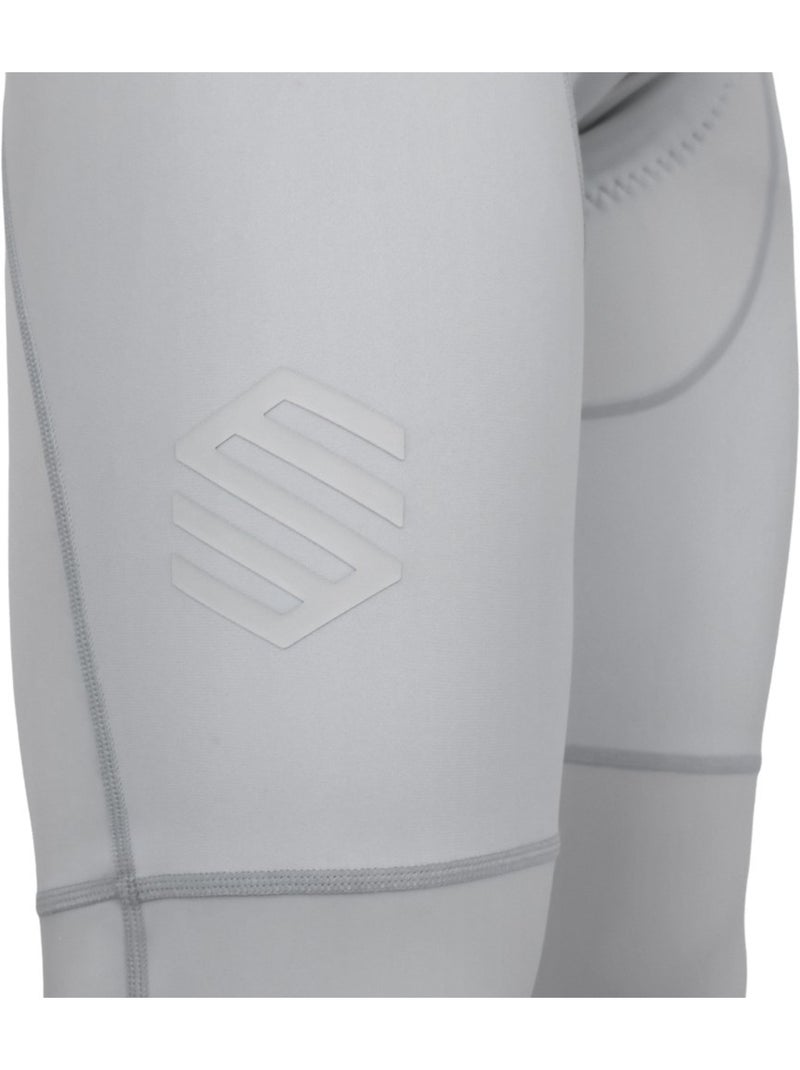 Salopette ciclismo a gamba lunga donna ciclismo donna srx premier-w gray Bianco Grigio - Kiabi