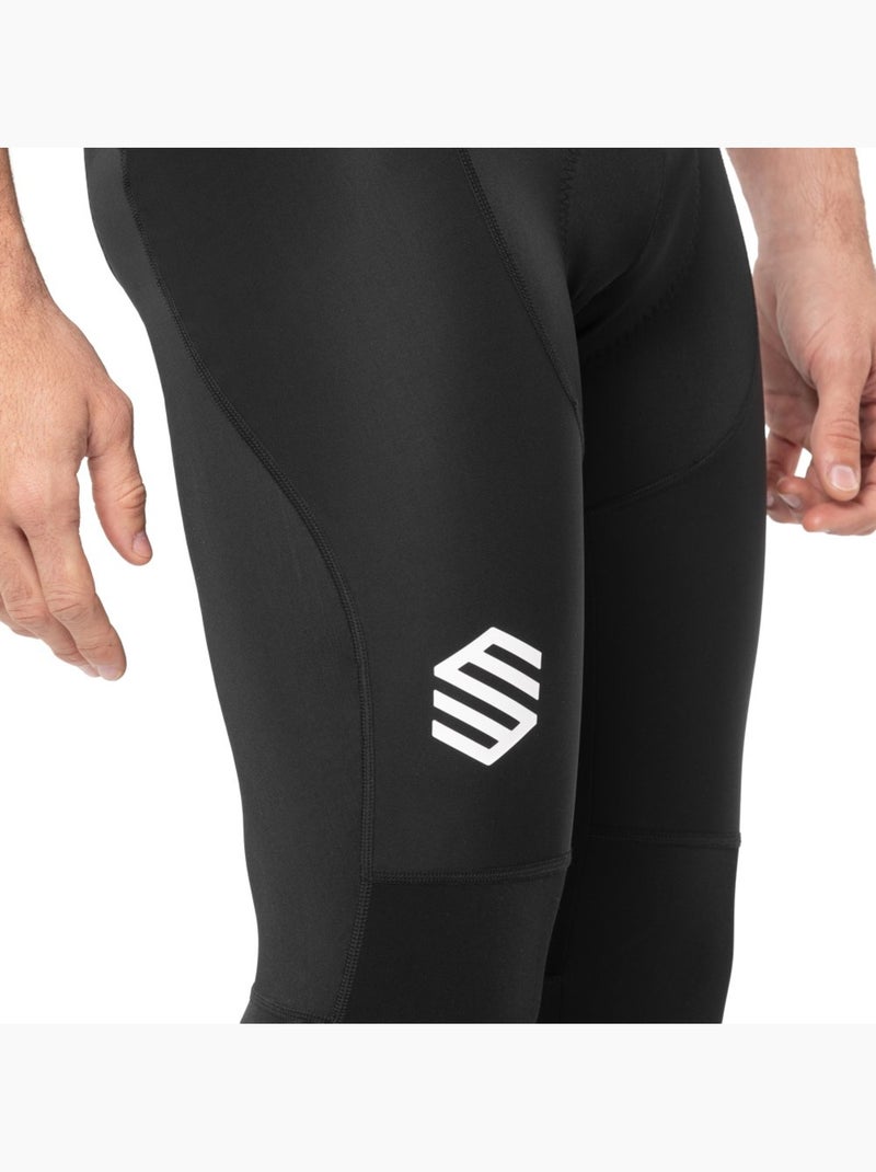 Salopette ciclismo a gamba lunga uomo ciclismo uomo bx envalira Nero - Kiabi