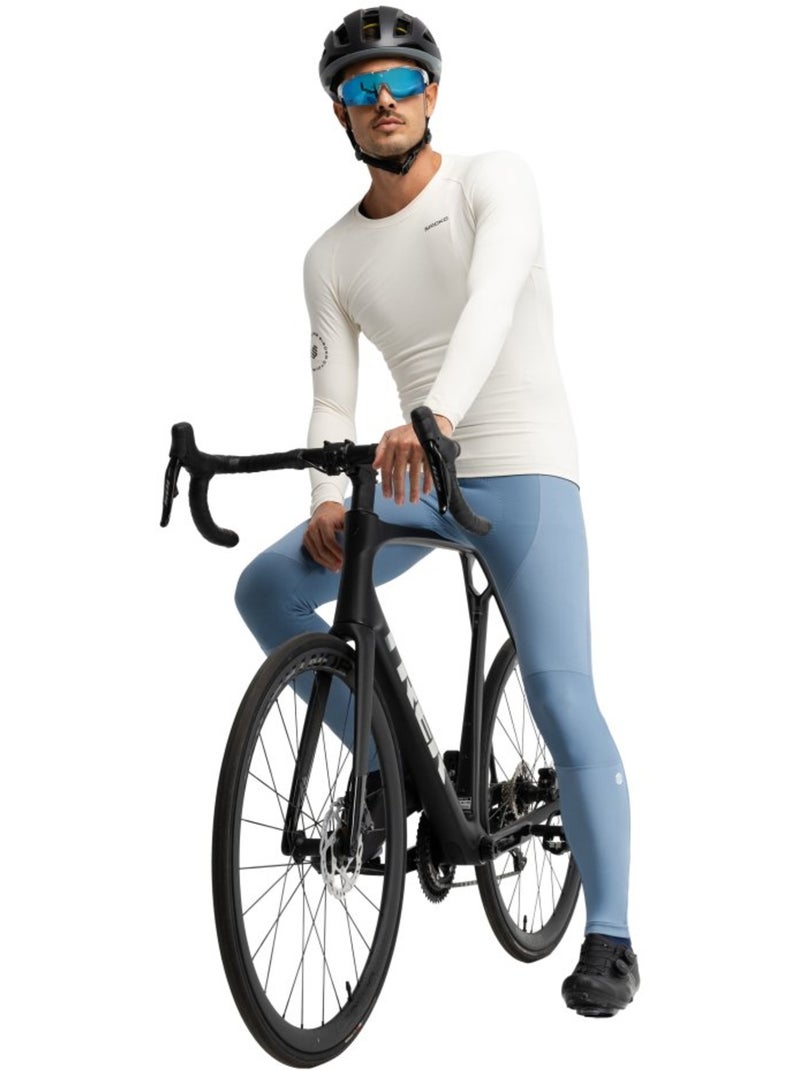 Salopette ciclismo a gamba lunga uomo ciclismo uomo bx malga palazzo Blu - Kiabi