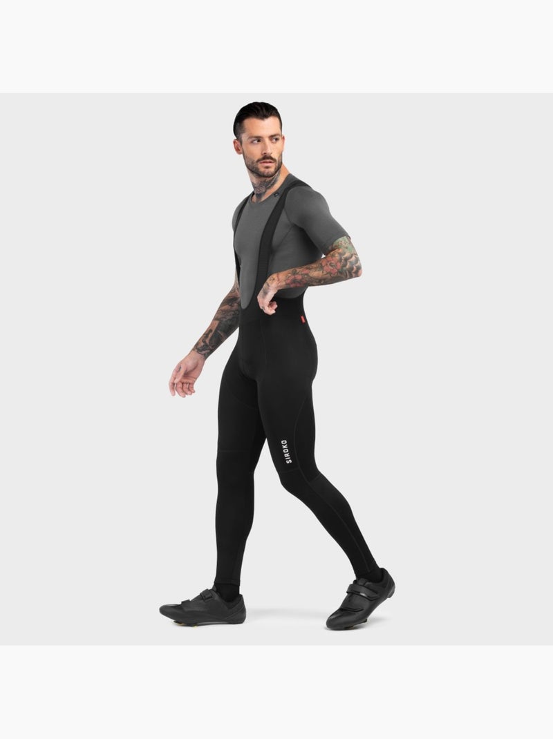 Salopette ciclismo a gamba lunga uomo ciclismo uomo  sea Nero - Kiabi