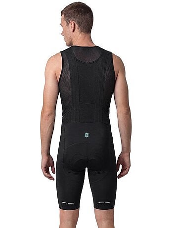 Salopette corta ciclismo uomo uomo bx neon riders