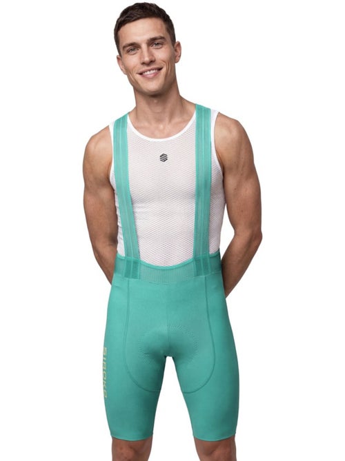 Salopette corta ciclismo uomo uomo bx neon riders - Kiabi