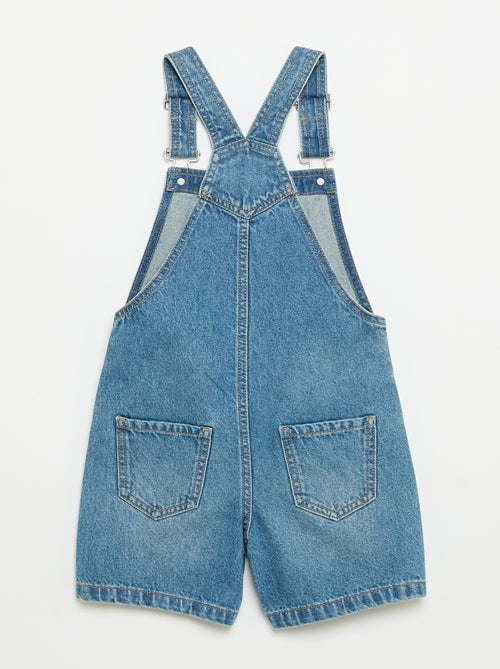 Salopette corta in denim - Kiabi