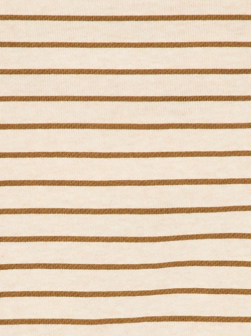 Salopette corta in french terry con bretelle in cotone - Kiabi