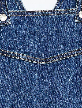 Salopette corta in jeans