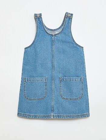 Salopette corta in jeans