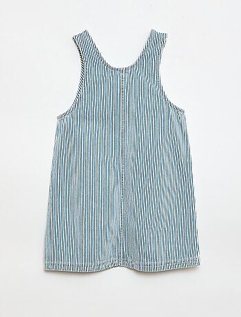 Salopette corta in jeans