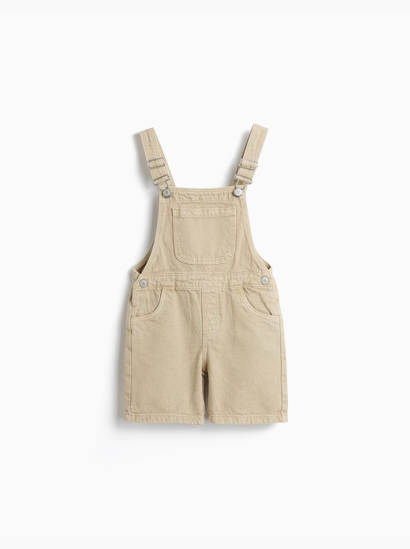 Salopette corta, MO Fashion Beige - Kiabi