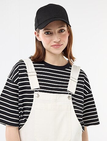 Salopette corta oversize