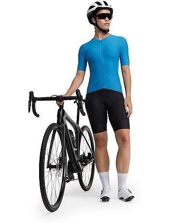 Salopette da ciclismo a gamba corta biodegradabile da donna ciclismo donna srx f