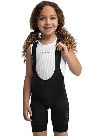 Salopette da ciclismo a gamba corta da bambina ciclismo bambini e bambine k-core