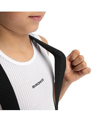 Salopette da ciclismo a gamba corta da bambino ciclismo bambini e bambine k-core