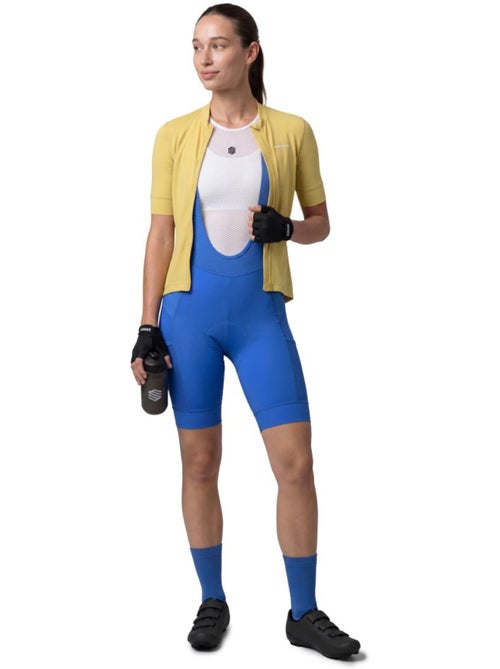 Salopette da ciclismo gravel a gamba corta da donna ciclismo donna jet-w - Kiabi Salopette da ciclismo gravel a gamba corta da donna ciclismo donna jet-w - Kiabi