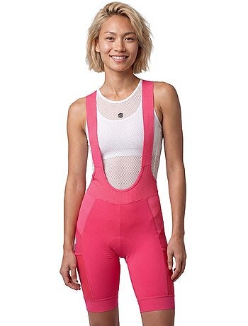 Salopette da ciclismo gravel a gamba corta da donna ciclismo donna jet-w