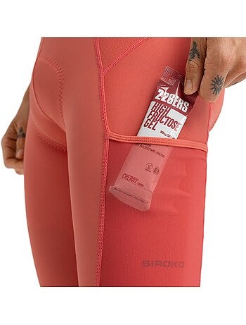 Salopette da ciclismo gravel a gamba corta da uomo ciclismo uomo rugged tile