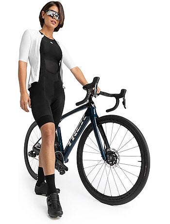 Salopette da ciclismo in tessuti riciclati da donna ciclismo donna comet
