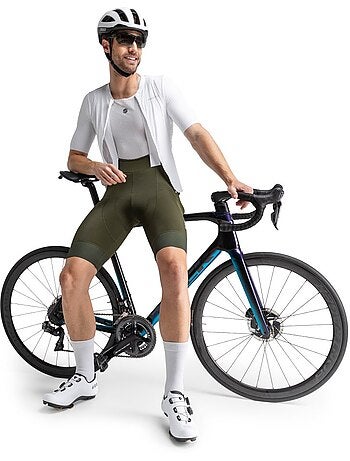 Salopette da ciclismo in tessuti riciclati da uomo ciclismo uomo basil
