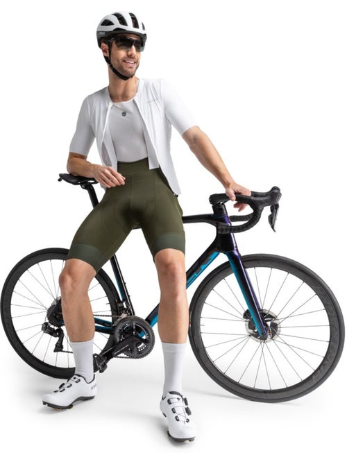 Salopette da ciclismo in tessuti riciclati da uomo ciclismo uomo basil - Kiabi