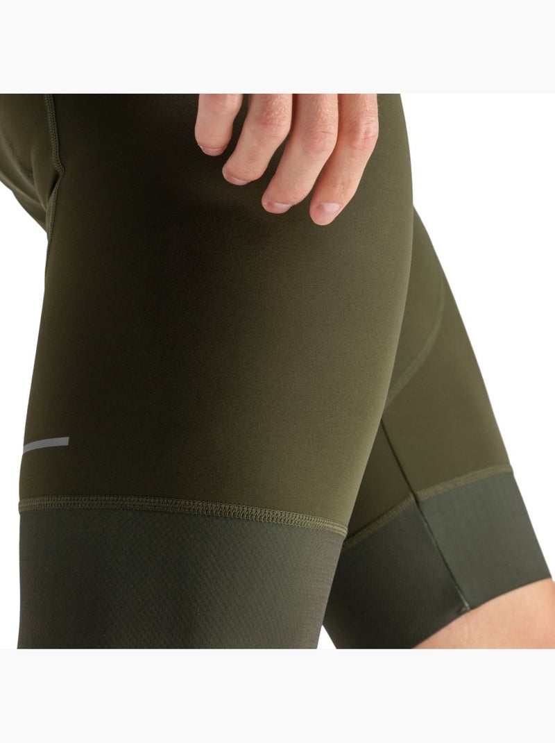 Salopette da ciclismo in tessuti riciclati da uomo ciclismo uomo basil Verde - Kiabi