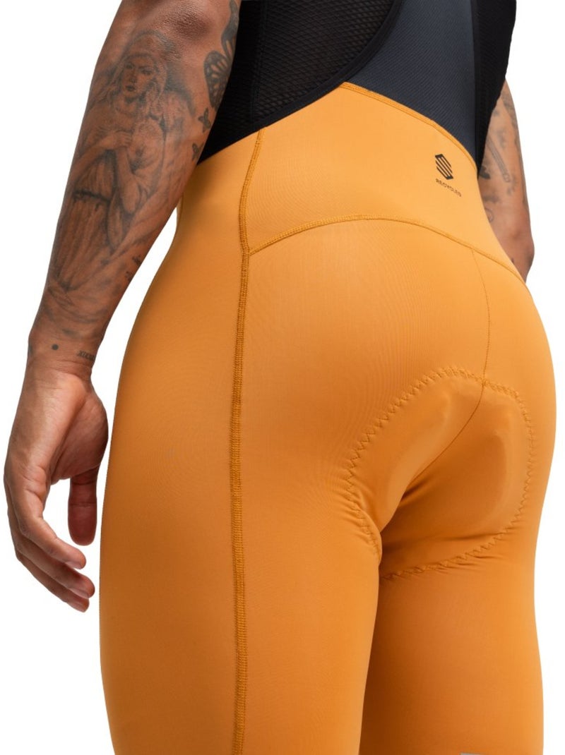 Salopette da ciclismo in tessuti riciclati da uomo ciclismo uomo bx terres Marrone - Kiabi