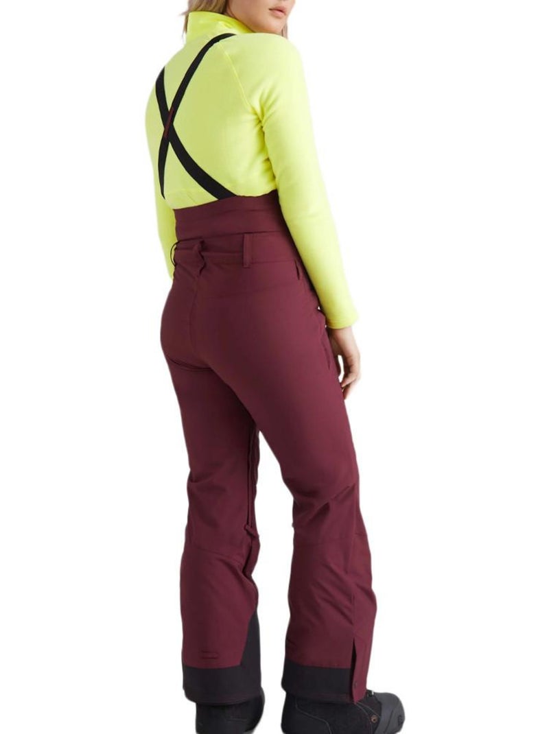Salopette da Sci Donna O'Neill Bordeaux - Kiabi