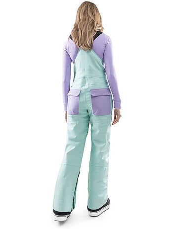 Salopette da snowboard donna sport invernali donna b1-w lenk