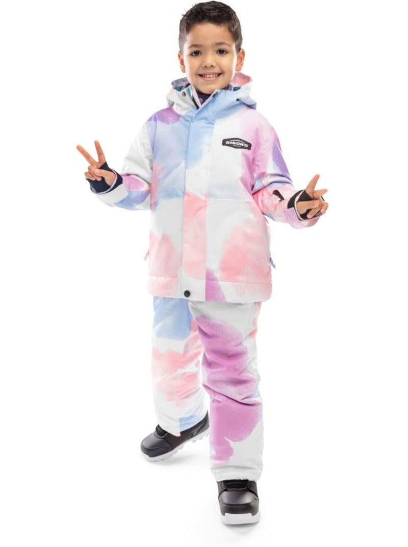 Salopette da snowboard per bambini sport invernali bambini e bambine kb1 jazzy Multicolore - Kiabi