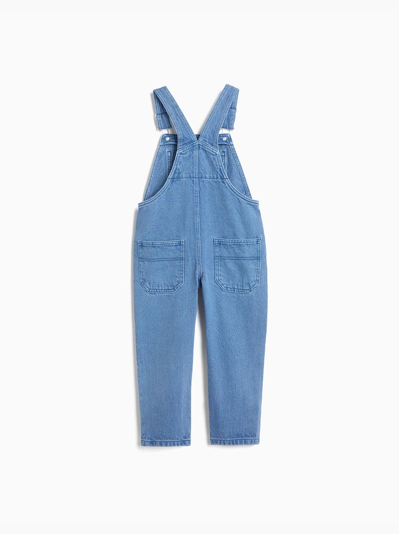 Salopette di jeans, mo fashion Blu - Kiabi