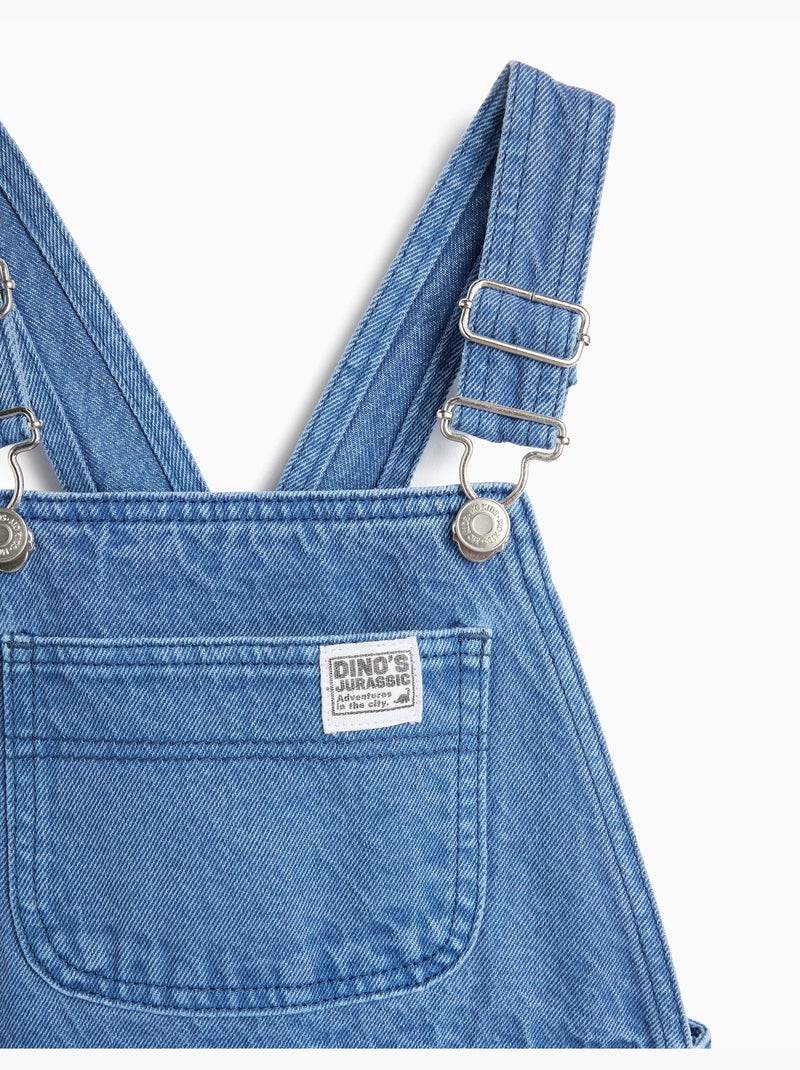 Salopette di jeans, mo fashion Blu - Kiabi